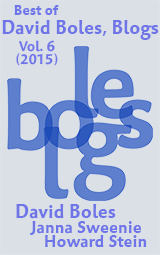 Best of David Boles, Blogs: Volume 6 (2015)